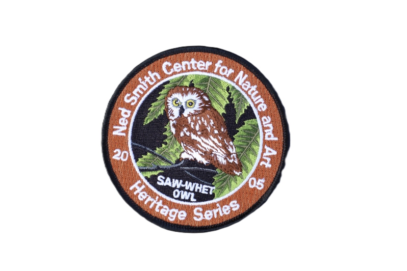 Product Description: 115 2005 Heritage Series Saw-Whet Owl Patch
